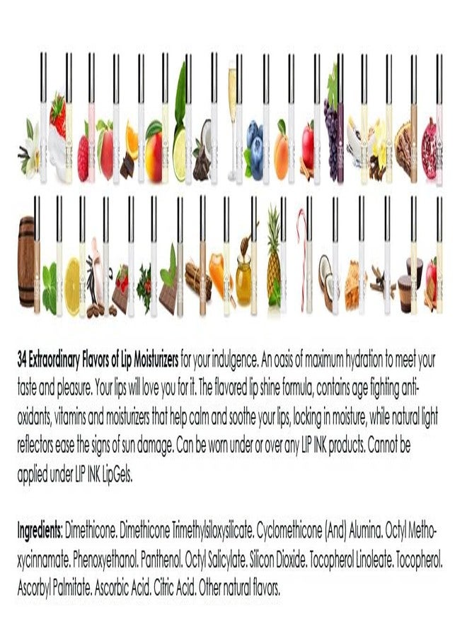 Lip Ink Vegan Flavored Lip Gloss Moisturizers - Spearmint - Image 3